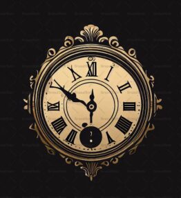Antike Uhr